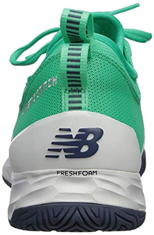 New Balance Fresh Foam Lav V1 Hard Court Tennis Shoe in Neon Emerald/White  (Green) for Men - Save 69% | Lyst