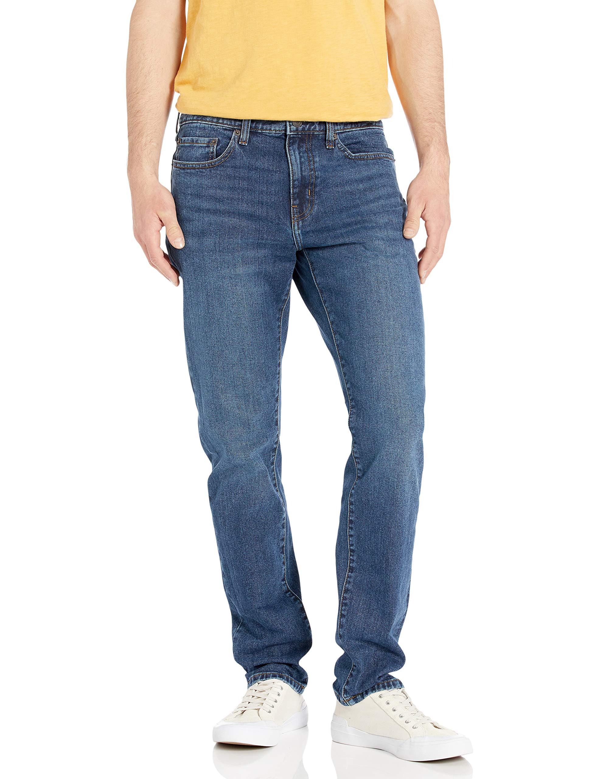 Amazon Essentials Denim Slim-fit Stretch Jean in Vintage Light Wash ...