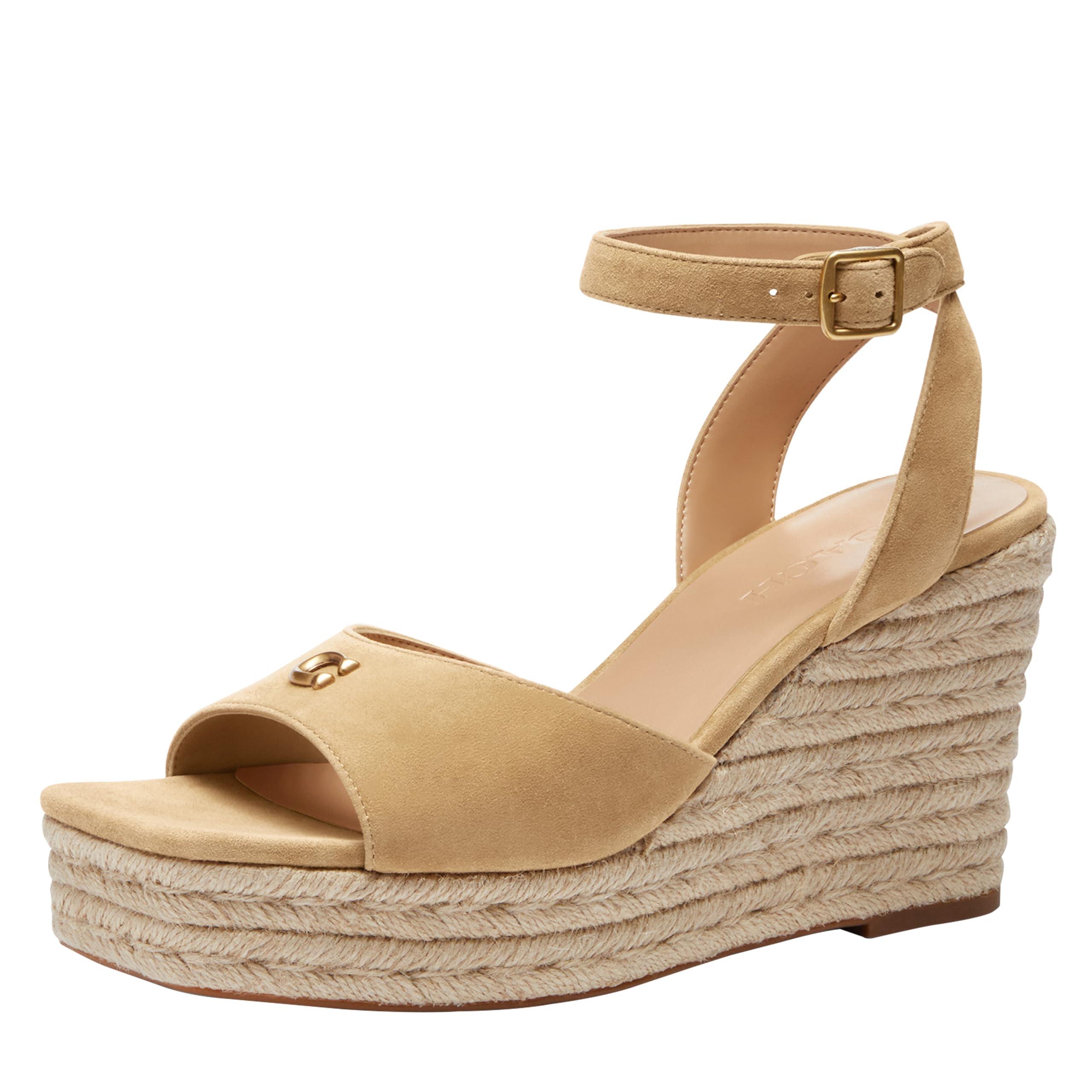 Women's COACH Wedge sandals | Lyst