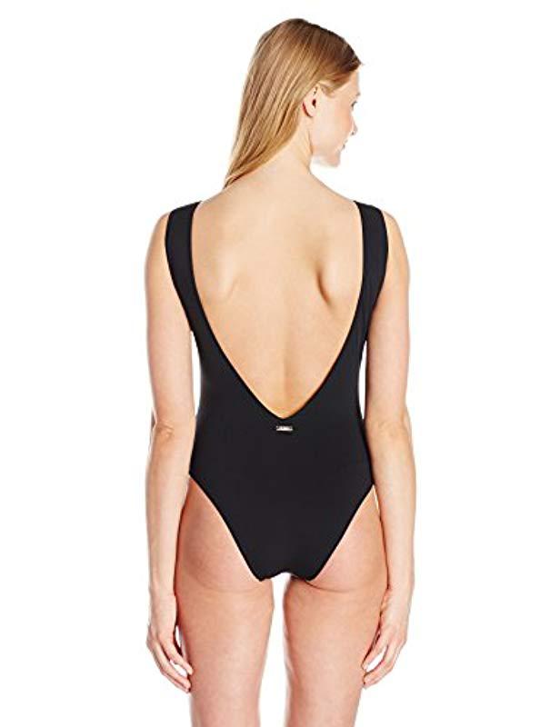 guess black swimsuit