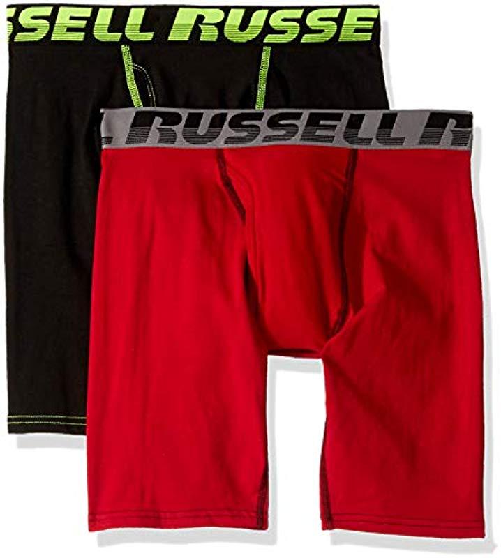 russell comfort performance boxer briefs