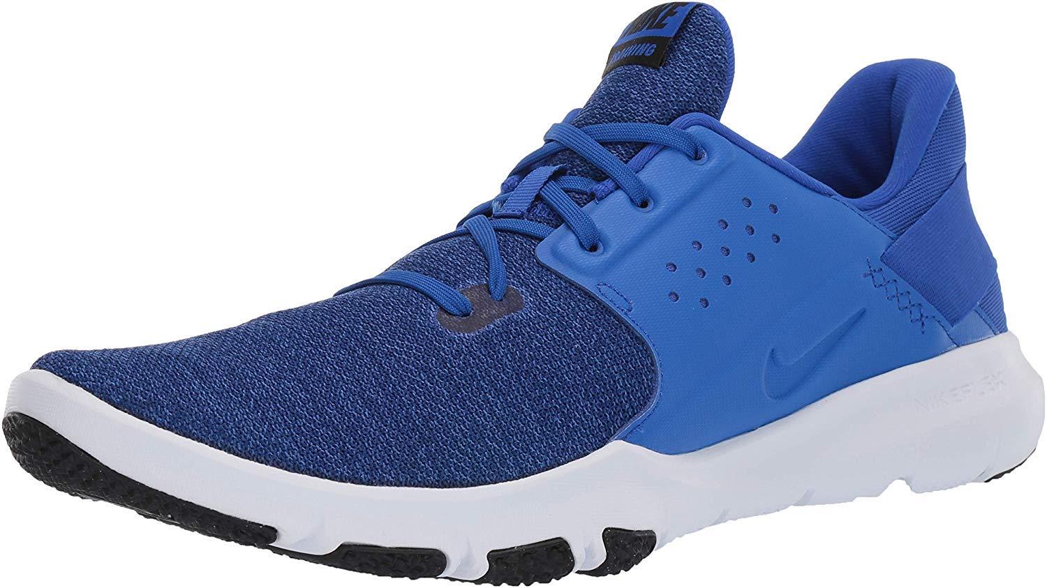 Nike Flex Fitness Shoes in Blue for Men | Lyst
