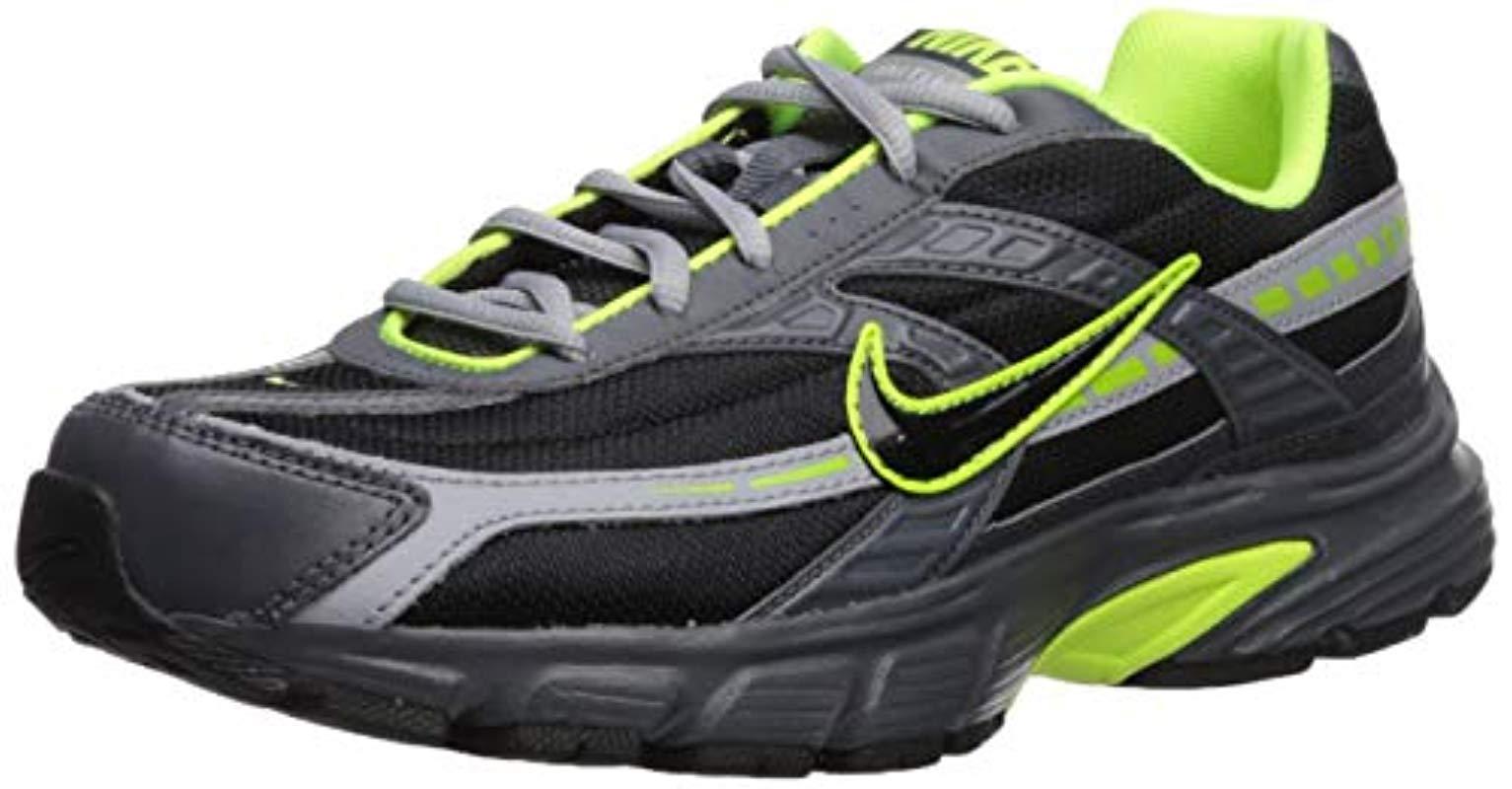 Nike Initiator Running Shoe in Black/Black/Anthracite (Black) for Men