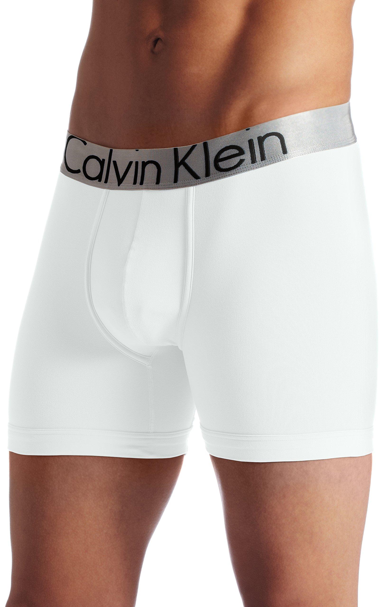 Calvin Klein Steel Micro Multipack Boxer Briefs in White for Men | Lyst
