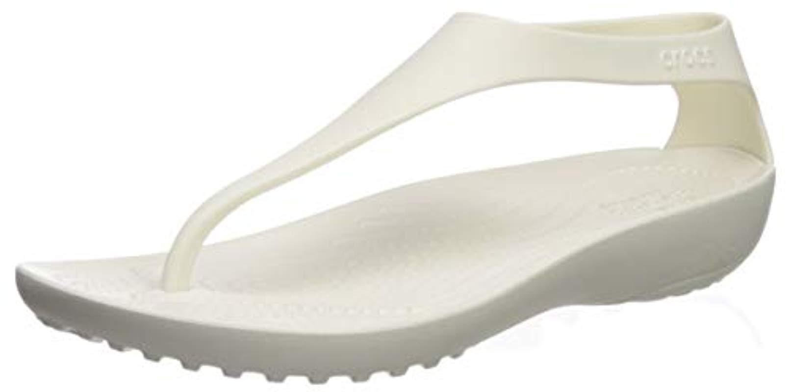 crocs serena flip flop