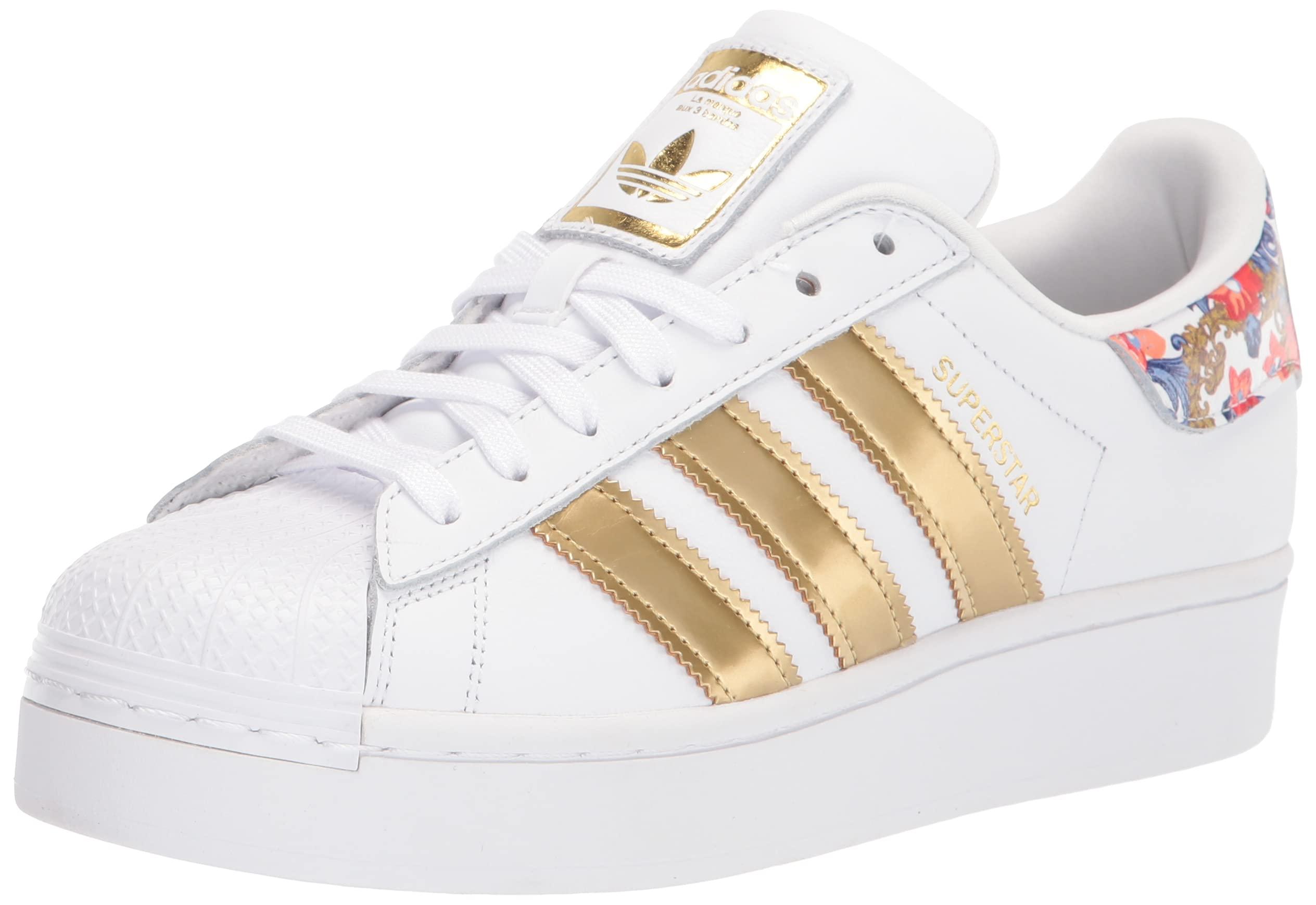 adidas Originals Womens Superstar Bold White/white/supplier Colour 10.5 |  Lyst