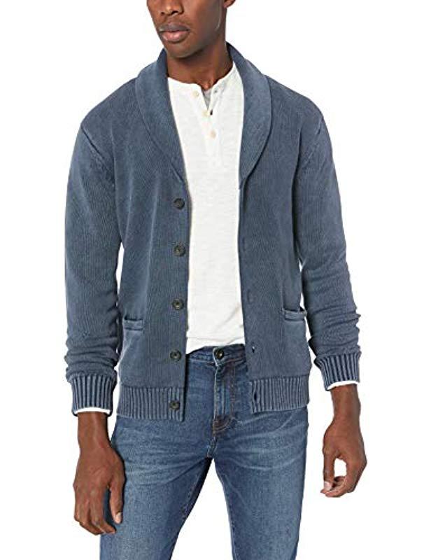 Goodthreads Amazon Brand Soft Cotton Shawl Cardigan Sweater in Washed