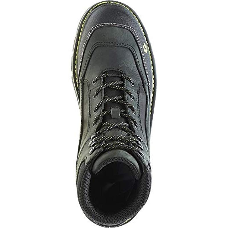 wolverine men's overman nano toe 6 inch wpf contour welt work boot