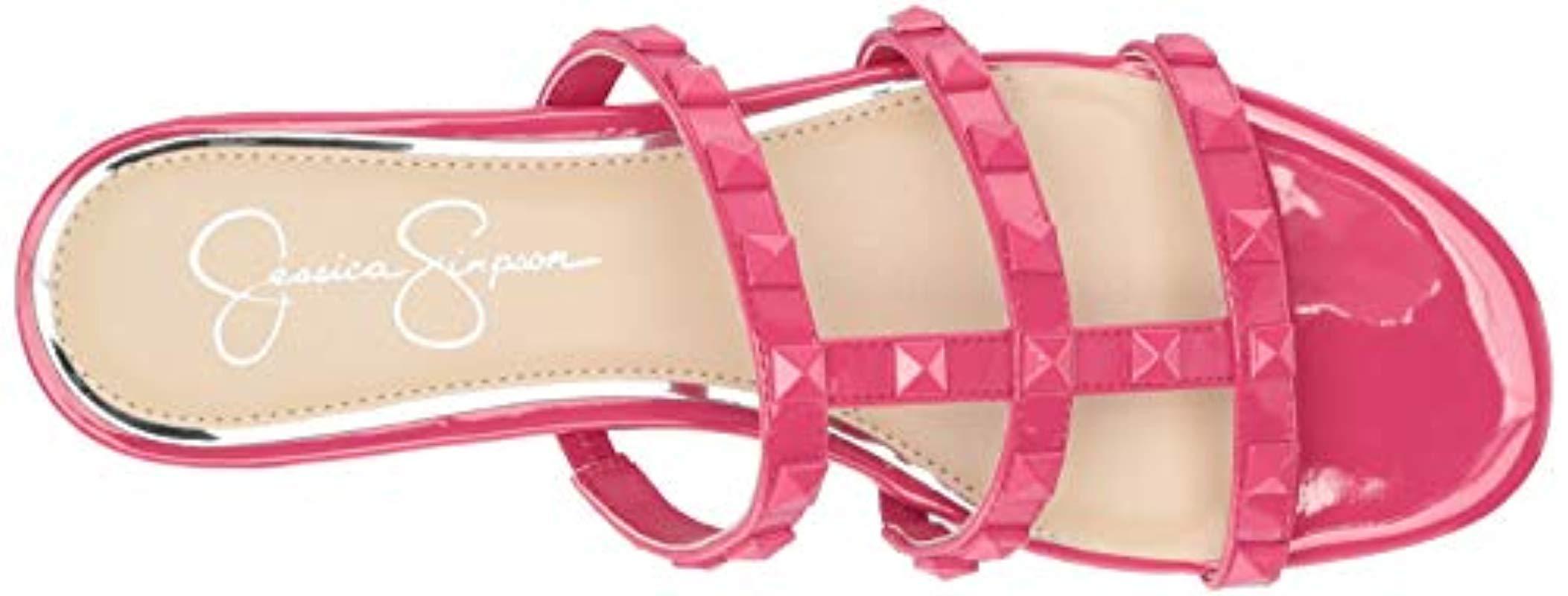 jessica simpson caira 2 flat sandals