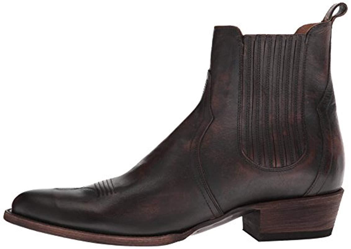 Frye Grady Chelsea Western Boot in Cognac (Black) for Men Save 20 Lyst