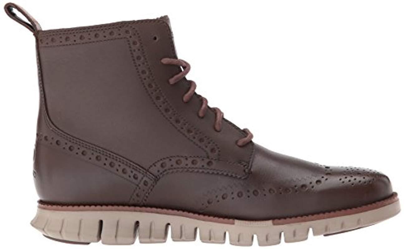 cole haan zerogrand wingtip boot