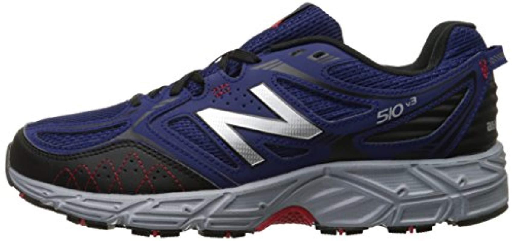 New Balance 510v3 Trail Running Shoe in Navy/Black (Blue) for Men | Lyst