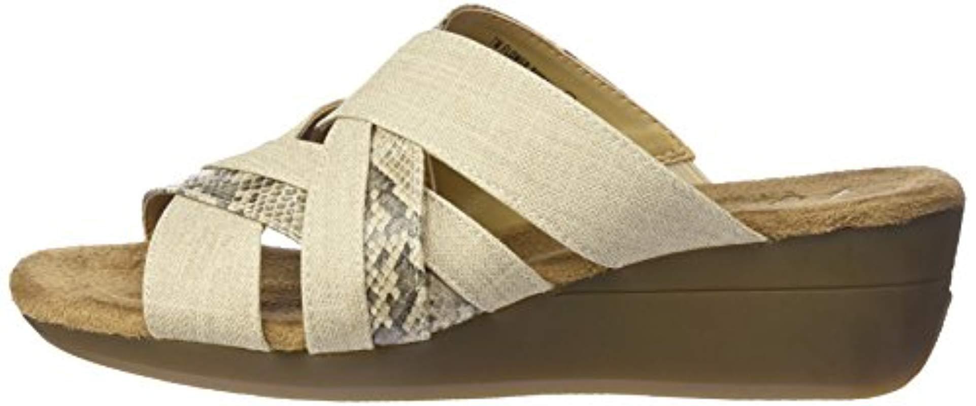 aerosoles flower wedge sandal