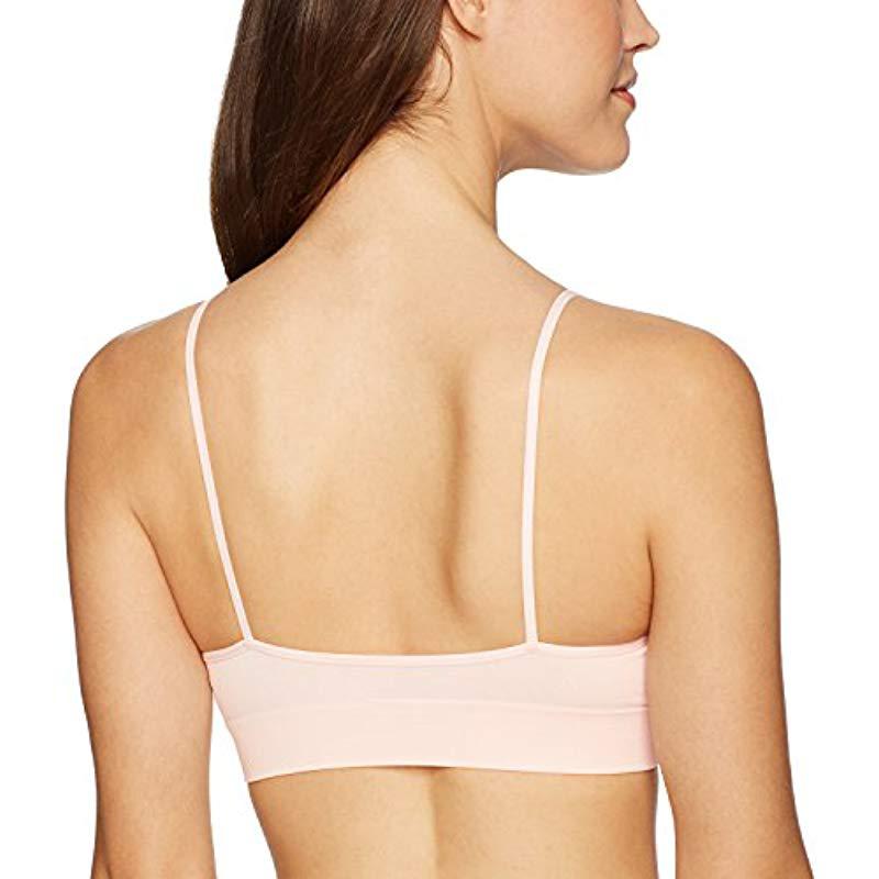 Calvin Klein Horizon Seamless Bralette in Natural