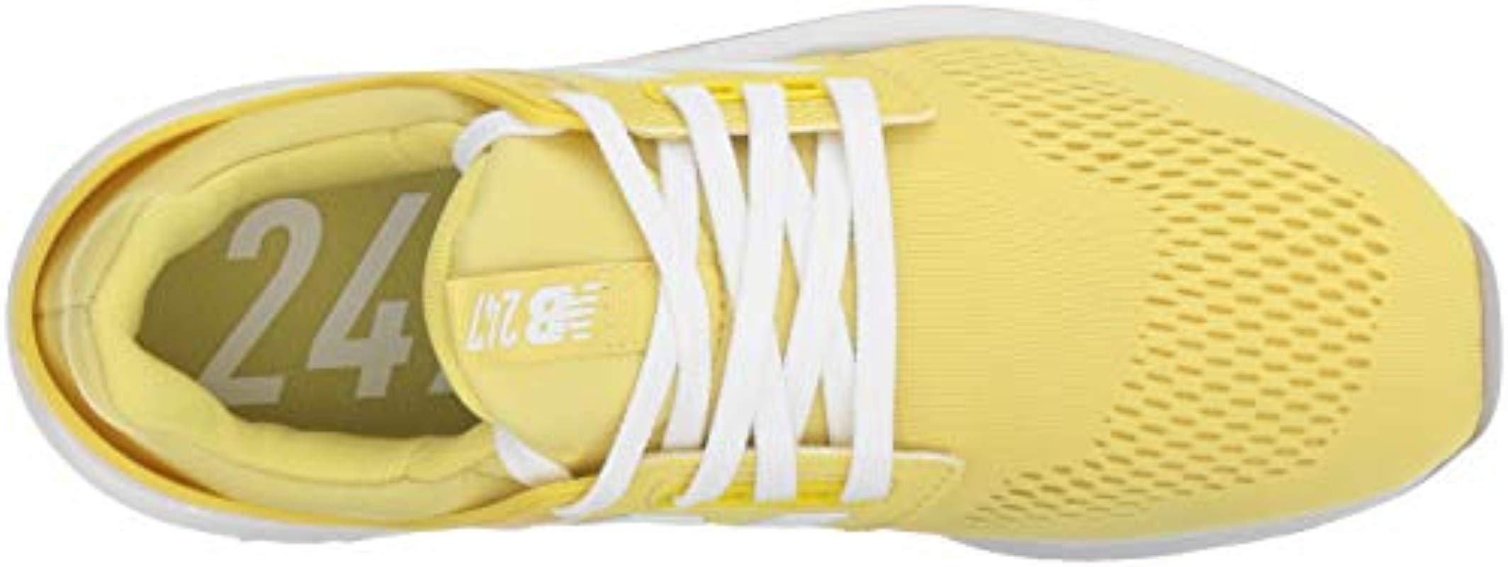 new balance 247 women yellow