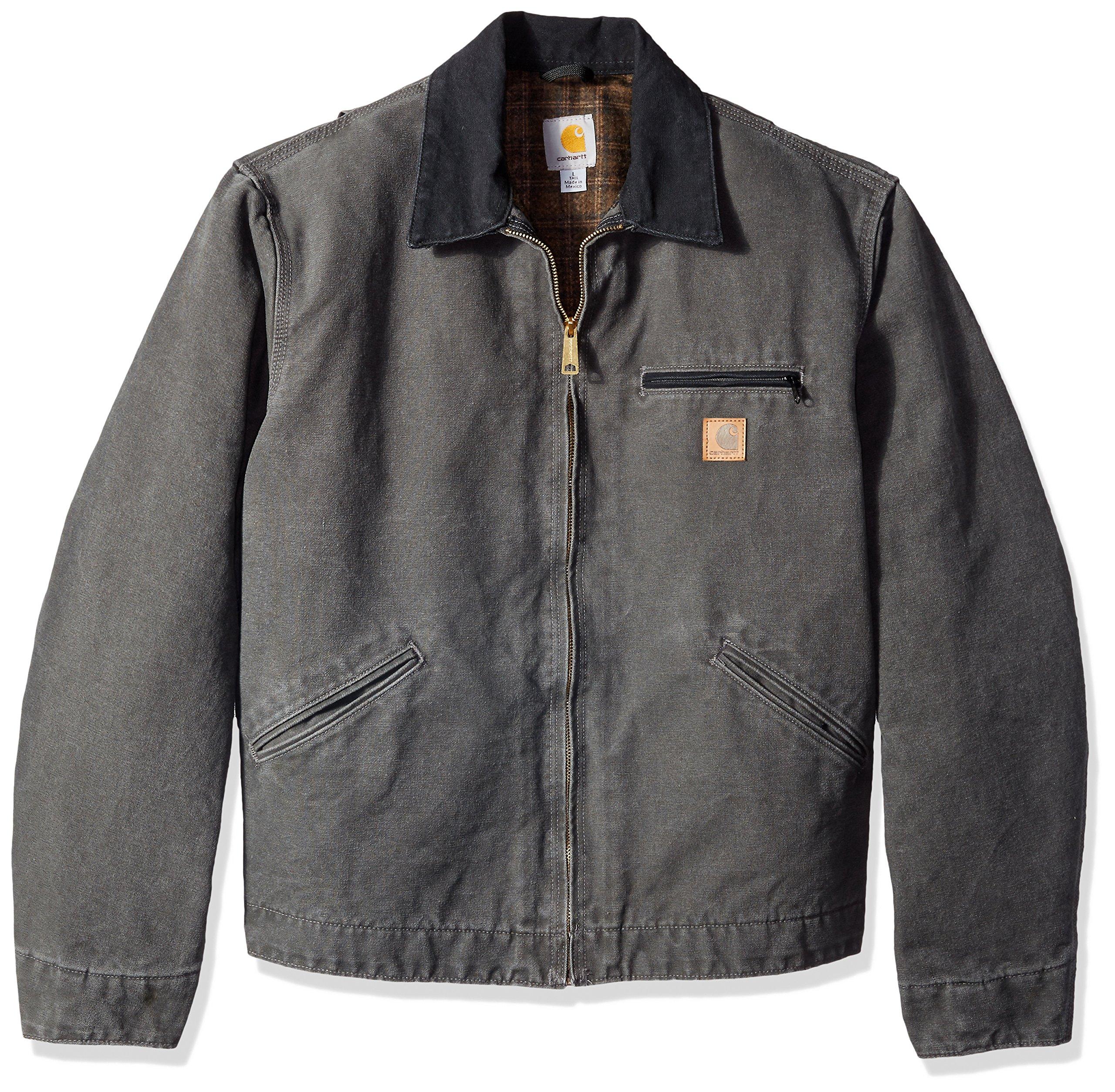 Carhartt Cotton Big & Tall Blanket Lined Sandstone Detroit Jacket J97,gravel,xxxxx-large  for Men | Lyst