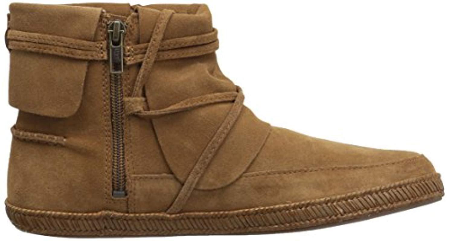 UGG Leather Reid Winter Boot in Chestnut (Brown) - Save 39% - Lyst