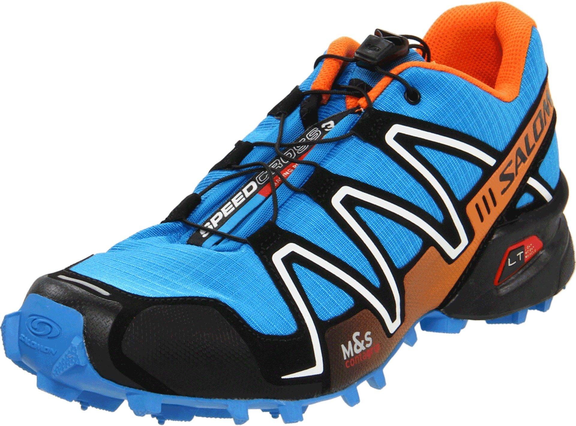 Salomon Speedcross 3 Trail Running Shoe,bright Blue/black/clememtine,11.5 M  Us for Men | Lyst