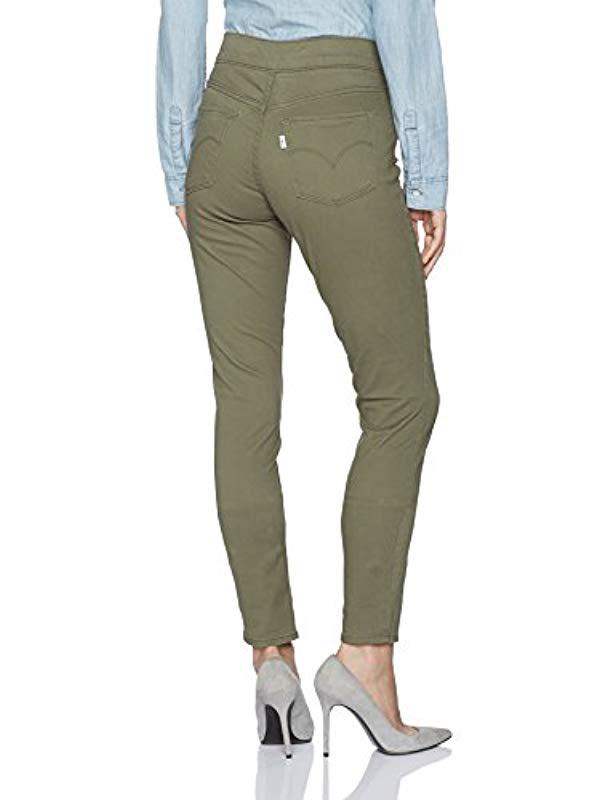 levi's perfectly slimming pull on jeans