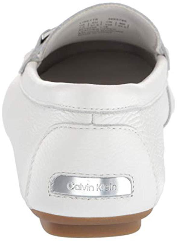 calvin klein lisette loafer flat