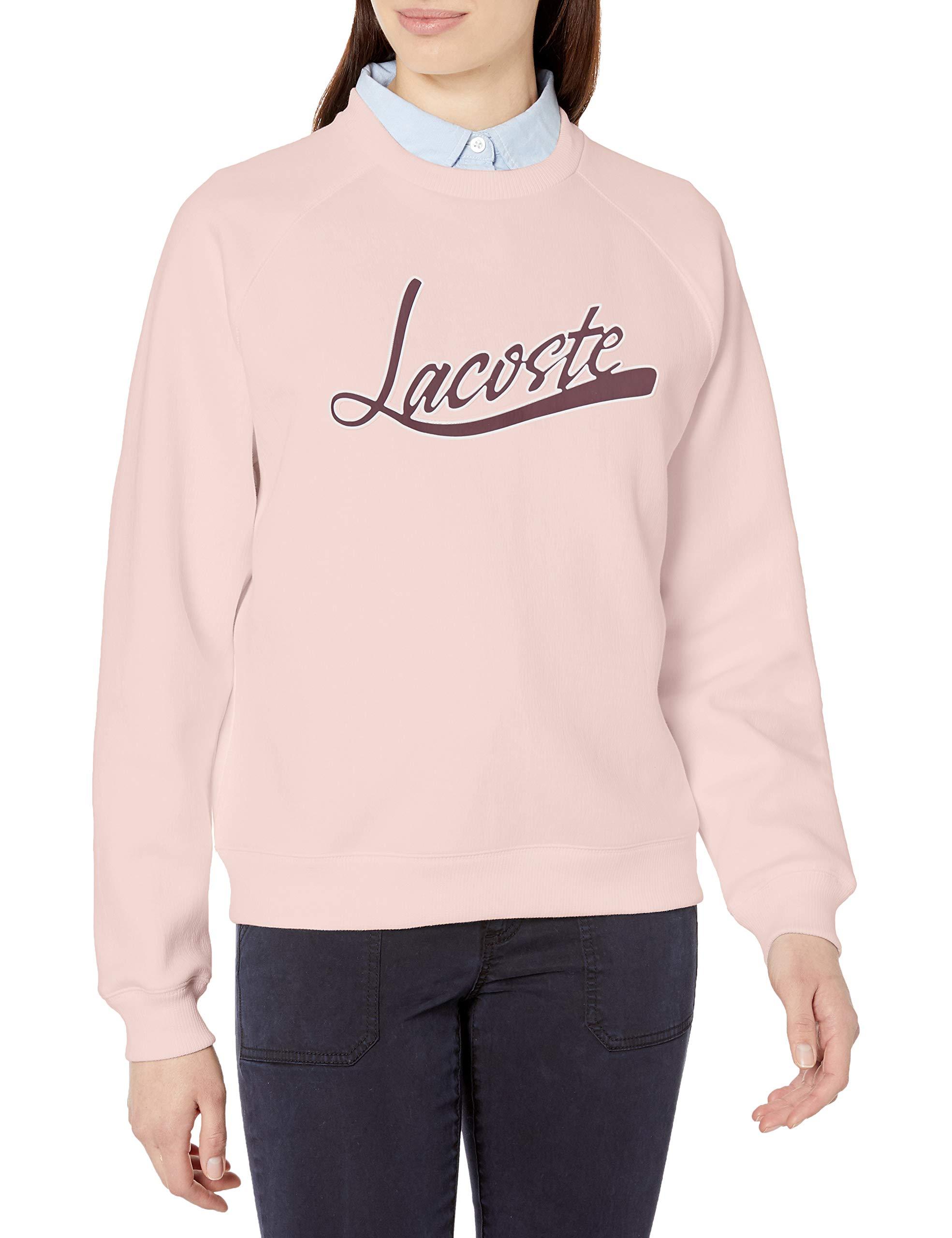 lacoste women's sweatshirt sale