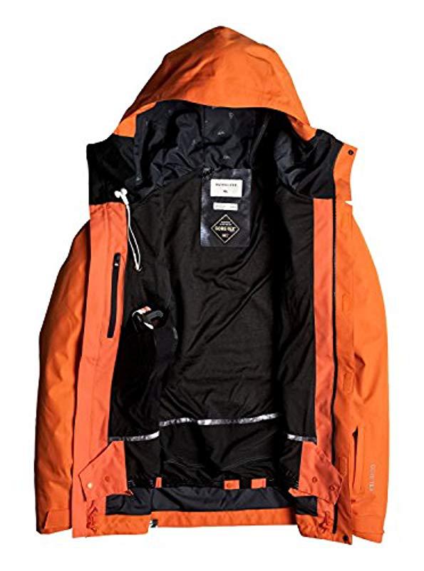 quiksilver gore tex ski jacket