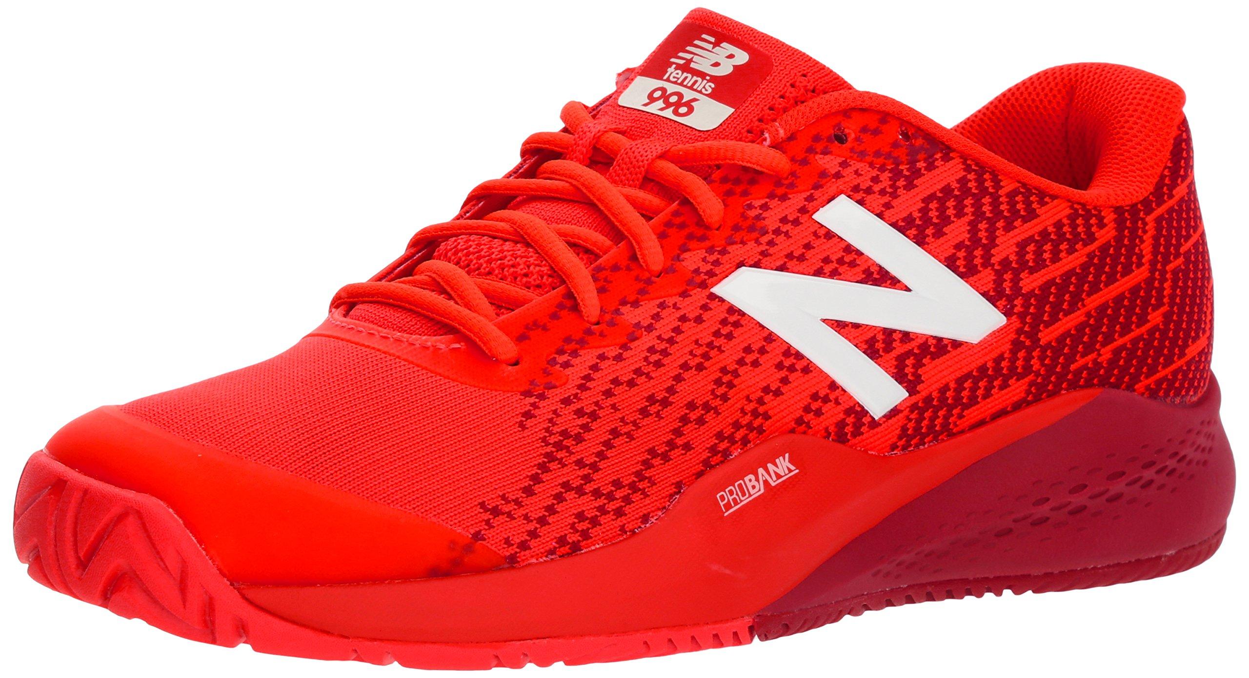 New Balance 996v3 Clay Clay Court Tennis Shoe in Red for Men | Lyst