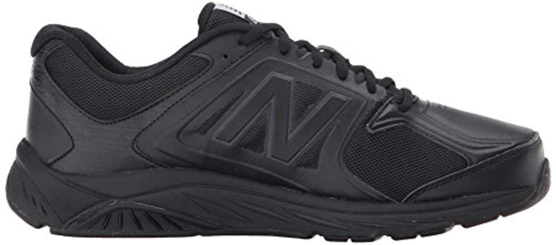 New Balance 847v3 Walking Shoe in Black/Black (Black) for Men Lyst