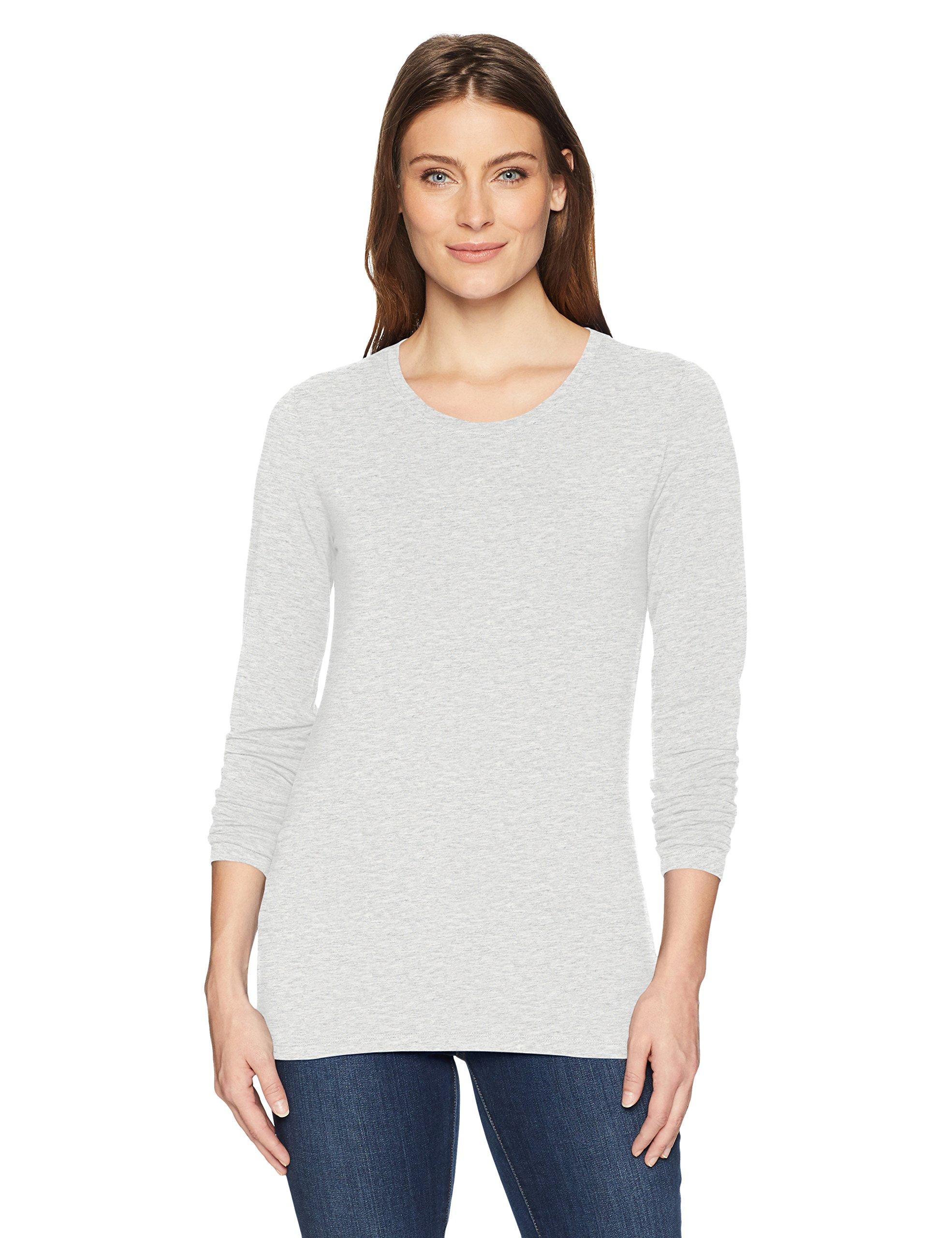 Amazon Essentials Classicfit Longsleeve Crewneck Tshirt in Light Grey Heather (Gray) Lyst