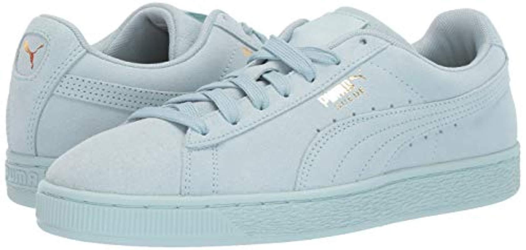 puma suede baby blue