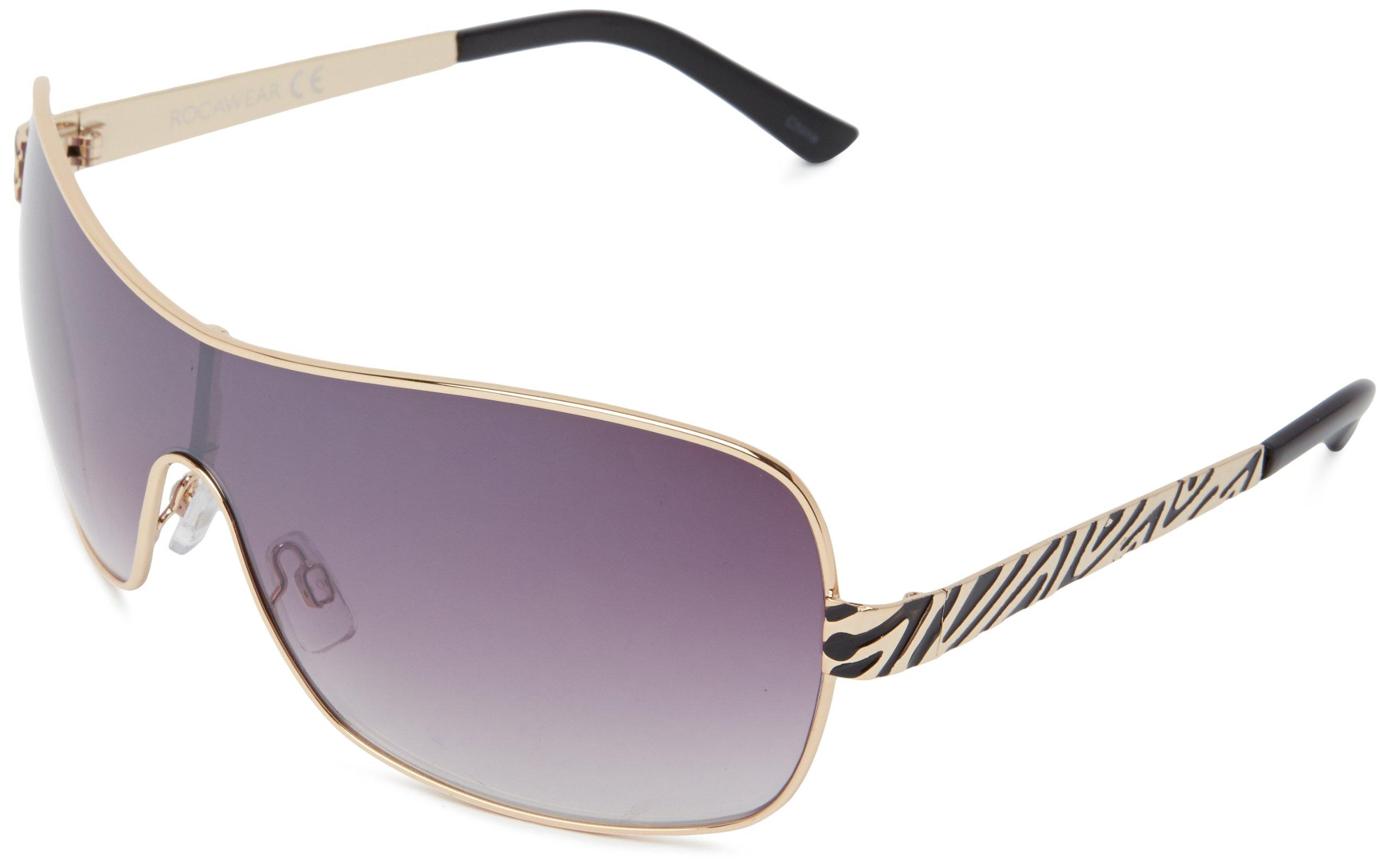 Rocawear J5359 Shield Sunglasses in Gold/Black (Purple) - Lyst