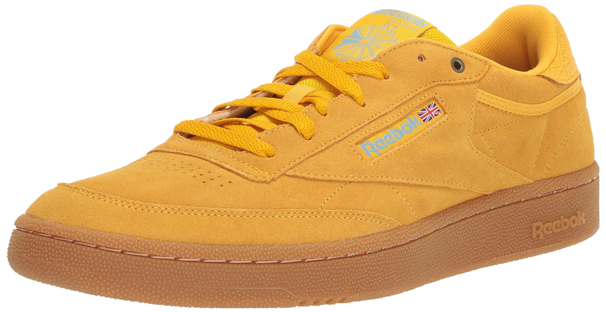 reebok club c yellow