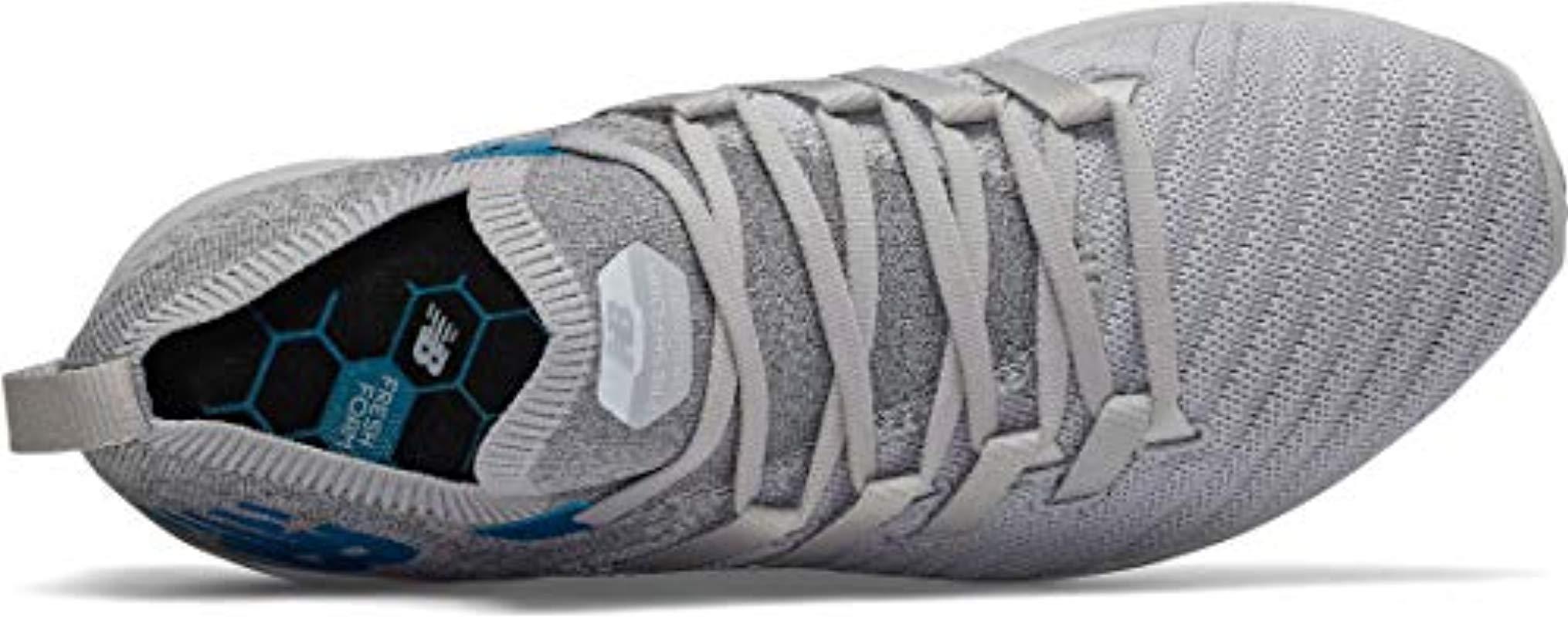 New Balance Zante Trainer V1 Fresh Foam Running Shoe in Gray for Men | Lyst