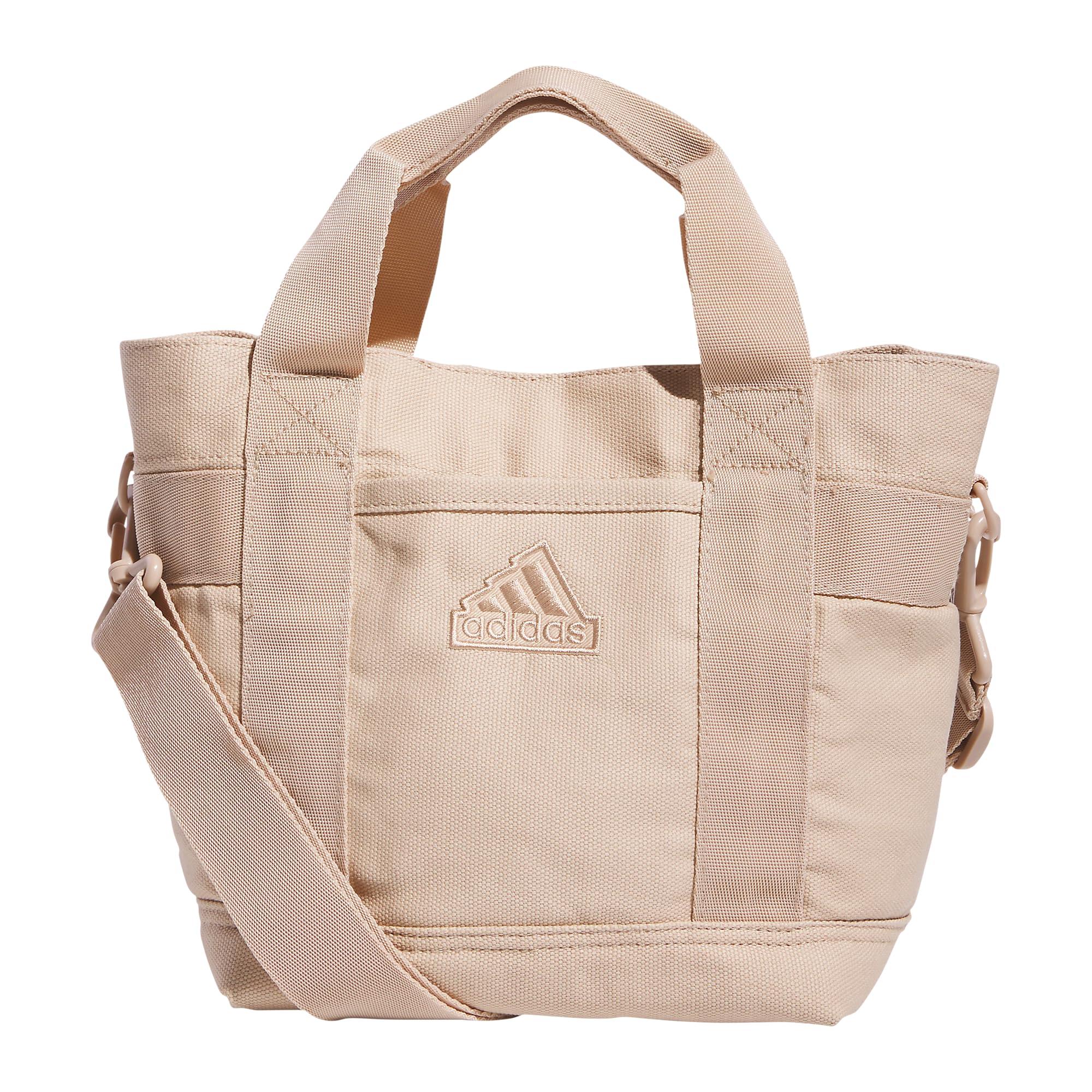 adidas Canvas Mini Small Tote Bag in Natural | Lyst