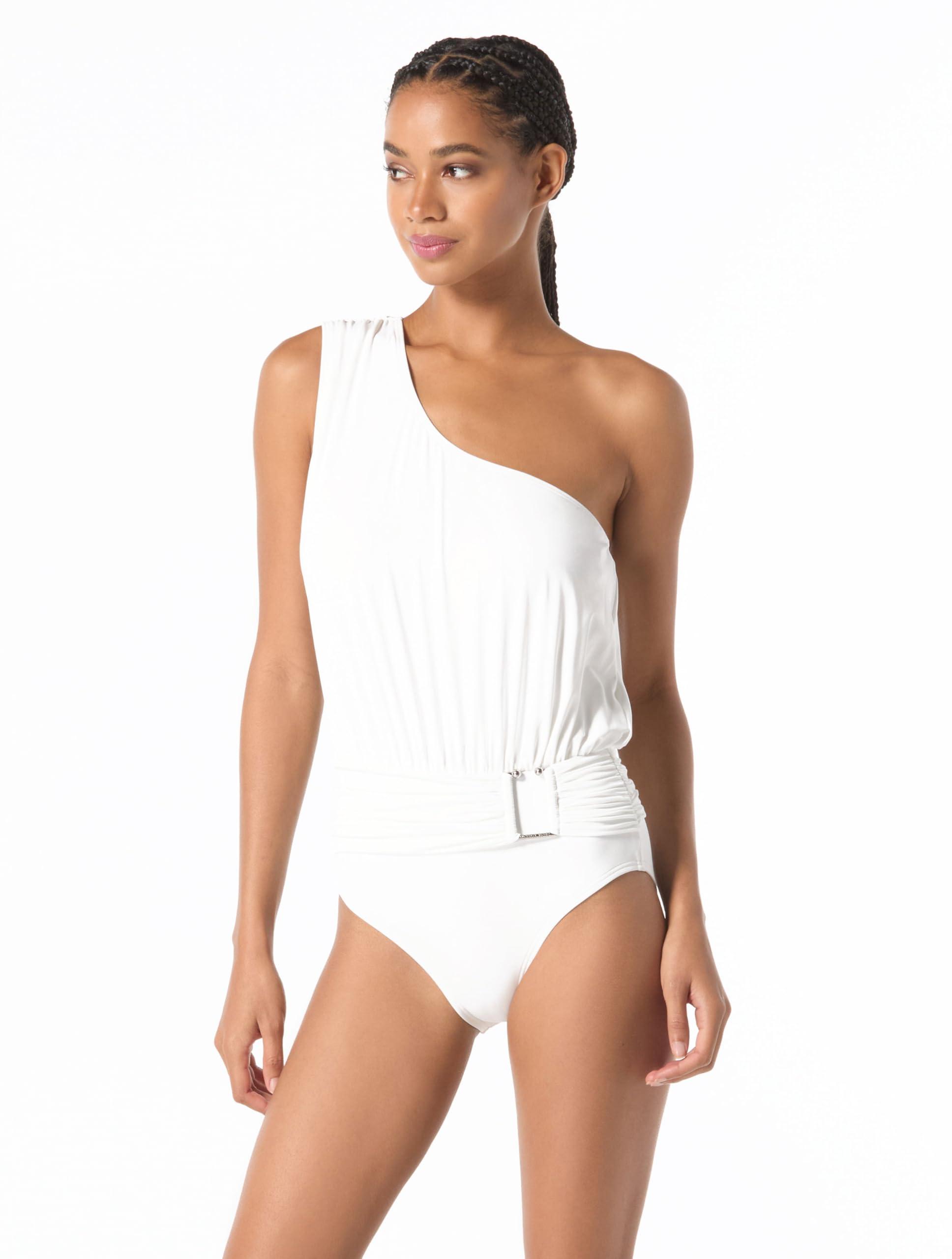 michael kors white swimsuit