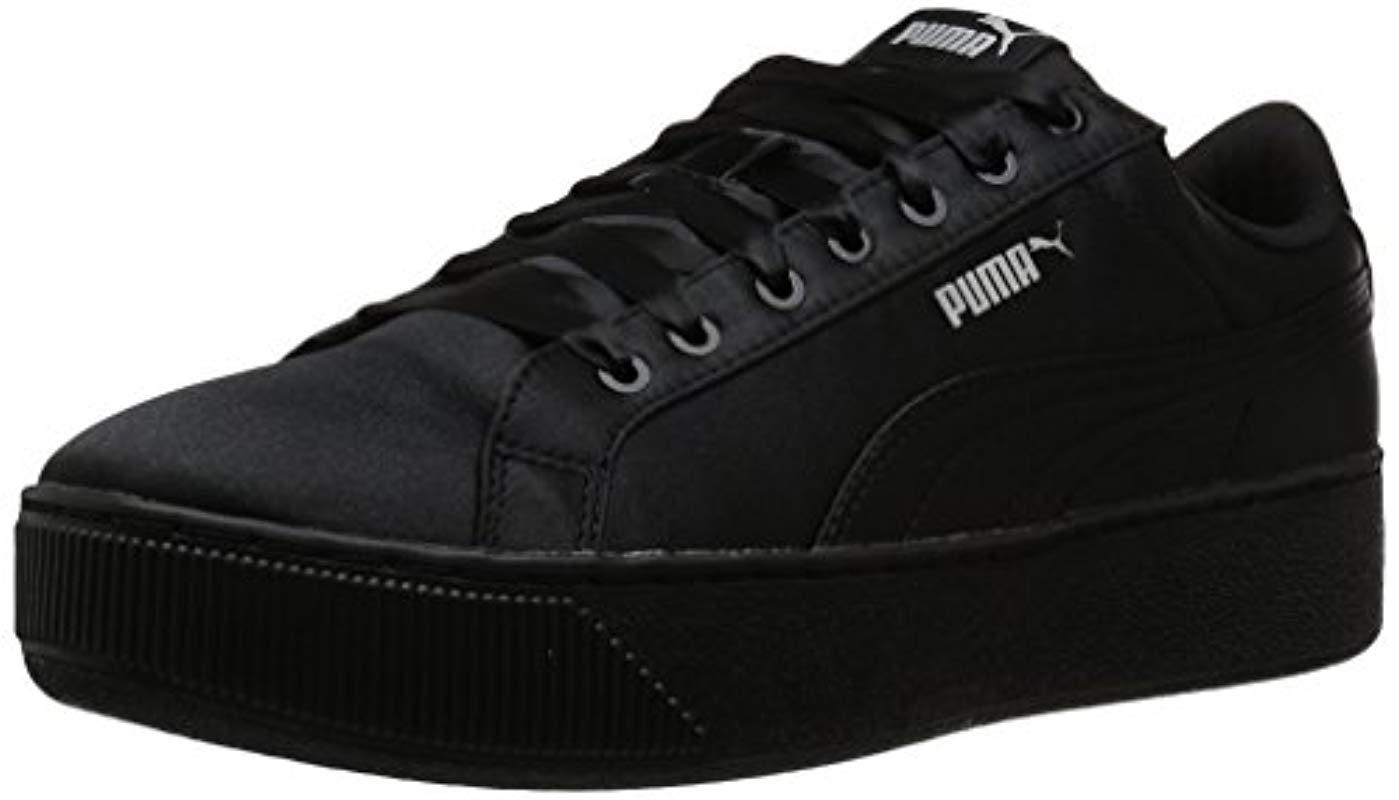puma vikky en pointe platform ladies trainers
