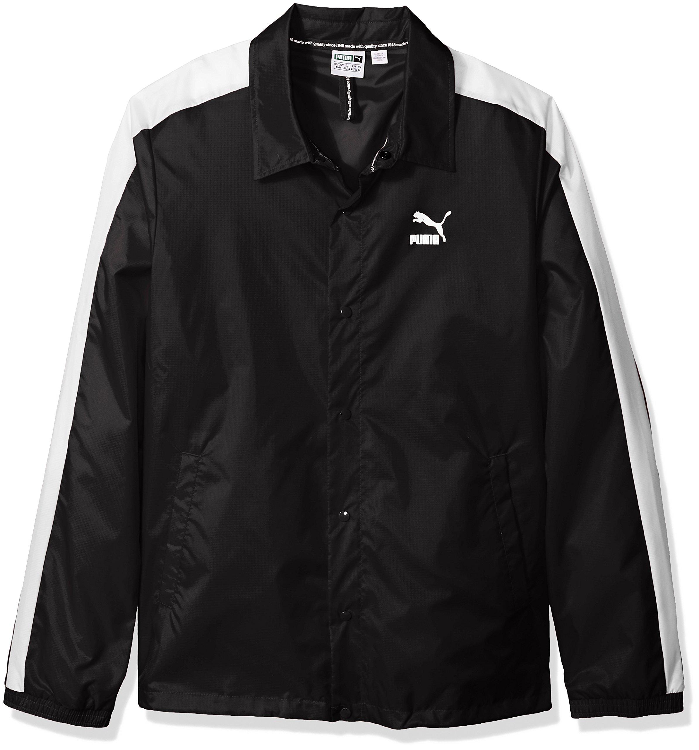 PUMA Synthetic Archive Coach Jacket in Black for Men - Lyst