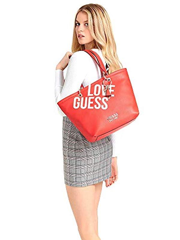 guess michy tote
