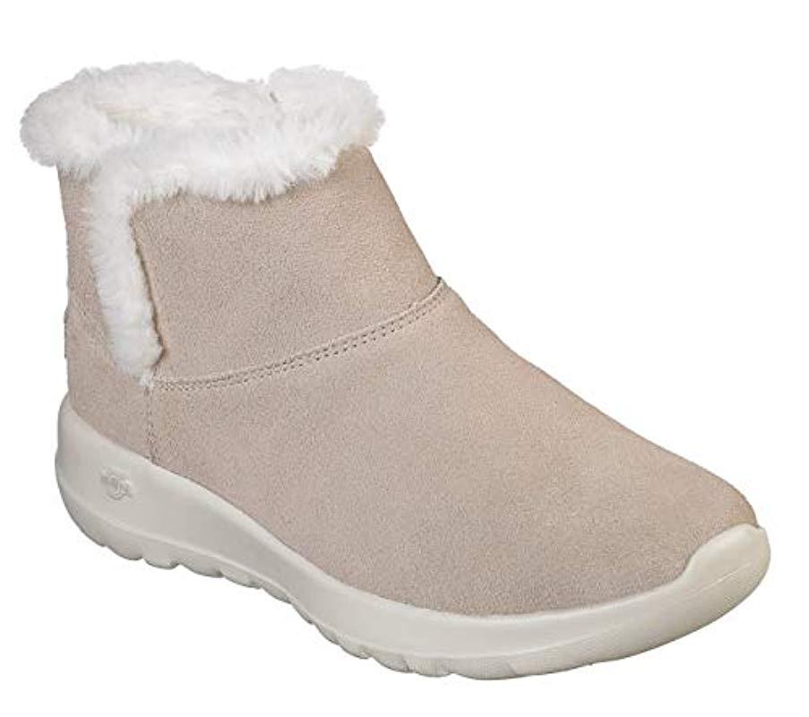 Skechers On-the-go Joy 15501 Chukka Boot, Taupe, 5 M Us - Save 60% - Lyst