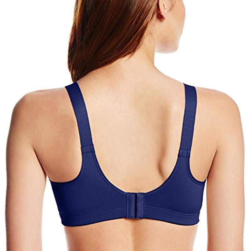 Playtex Play Outgoer Wirefree Full Coverage Bra 4910 in Blue