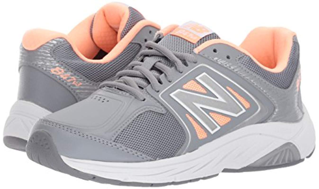 New Balance 847 V3 Walking Shoe in Grey/Pink (Gray) - Save 37% | Lyst