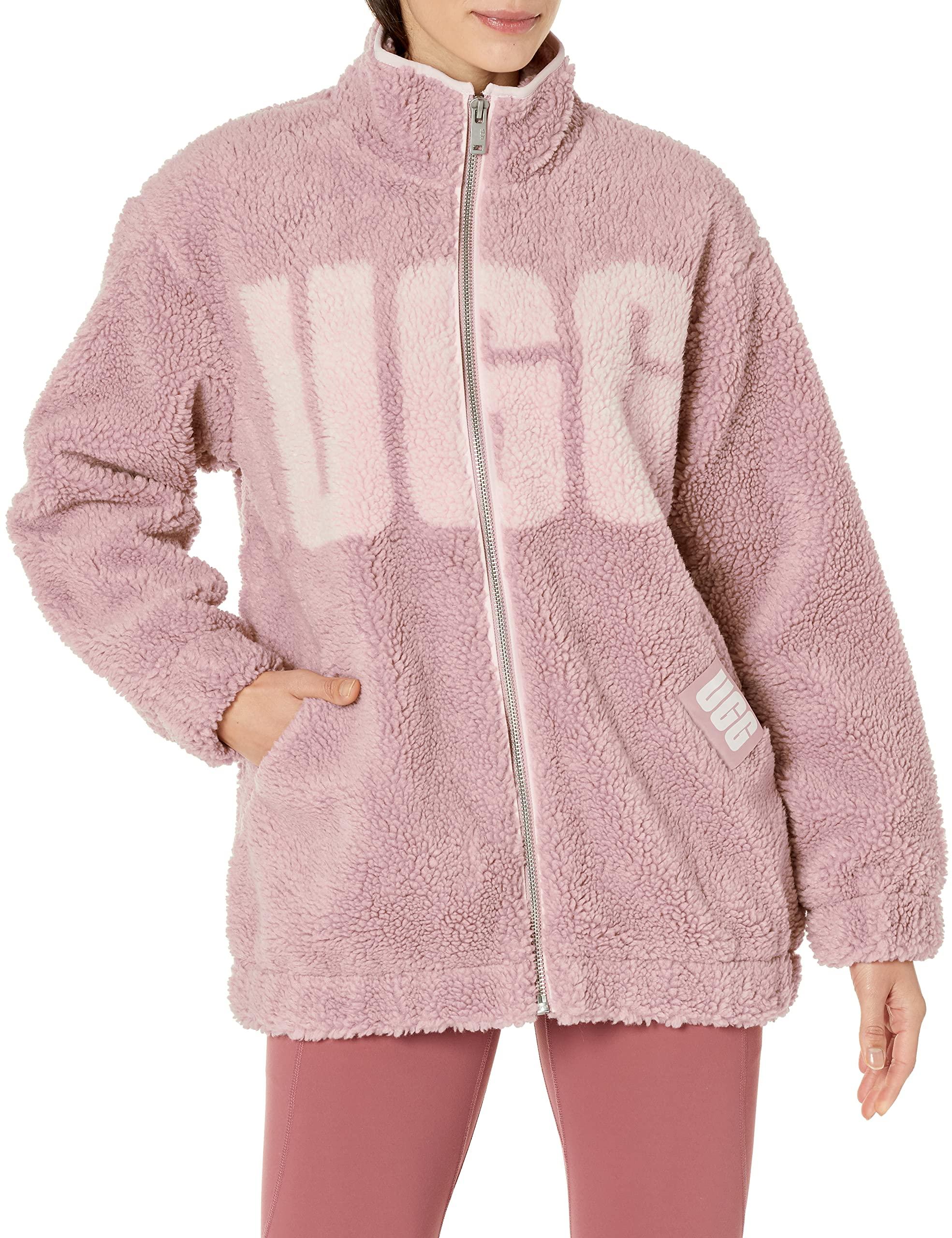 UGG Womens Raquelle Sherpa Jacket Coat Lyst