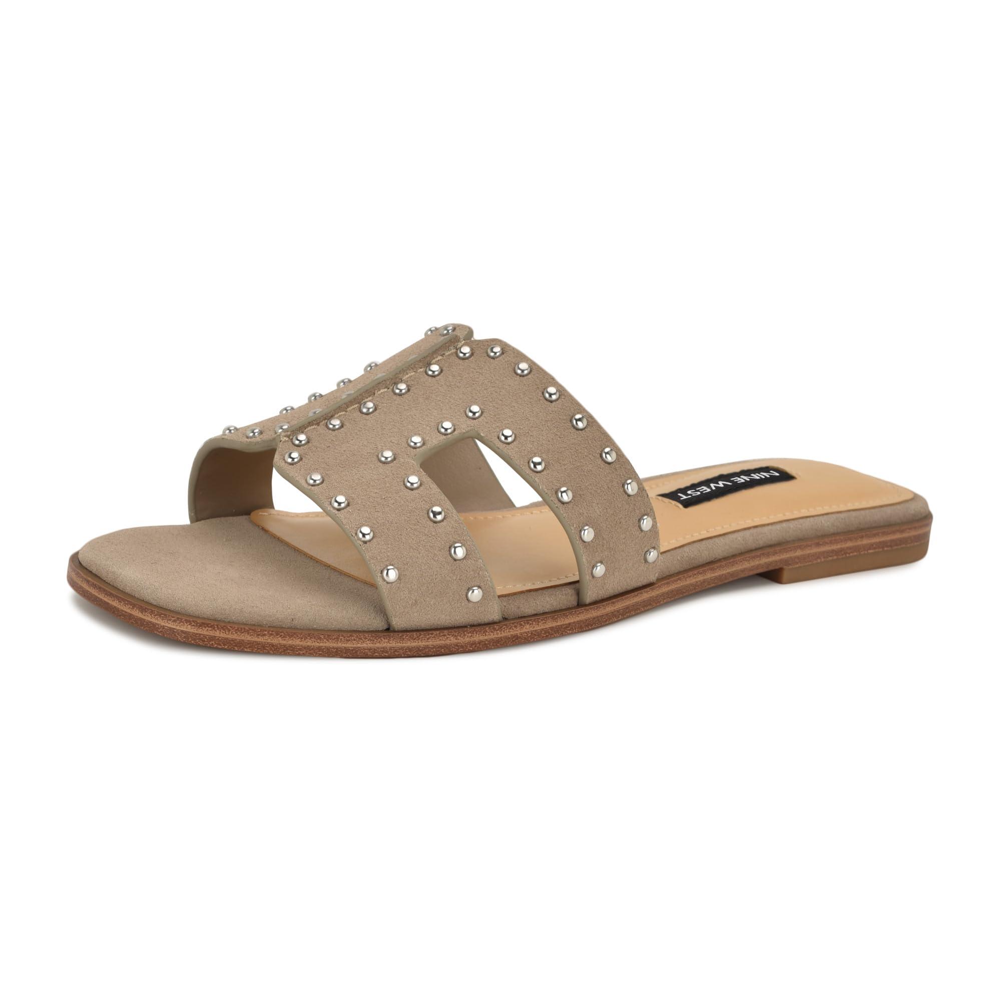 【大特価】Nine West Hamden Flat Casual サンダル Nine West Sandals | belk