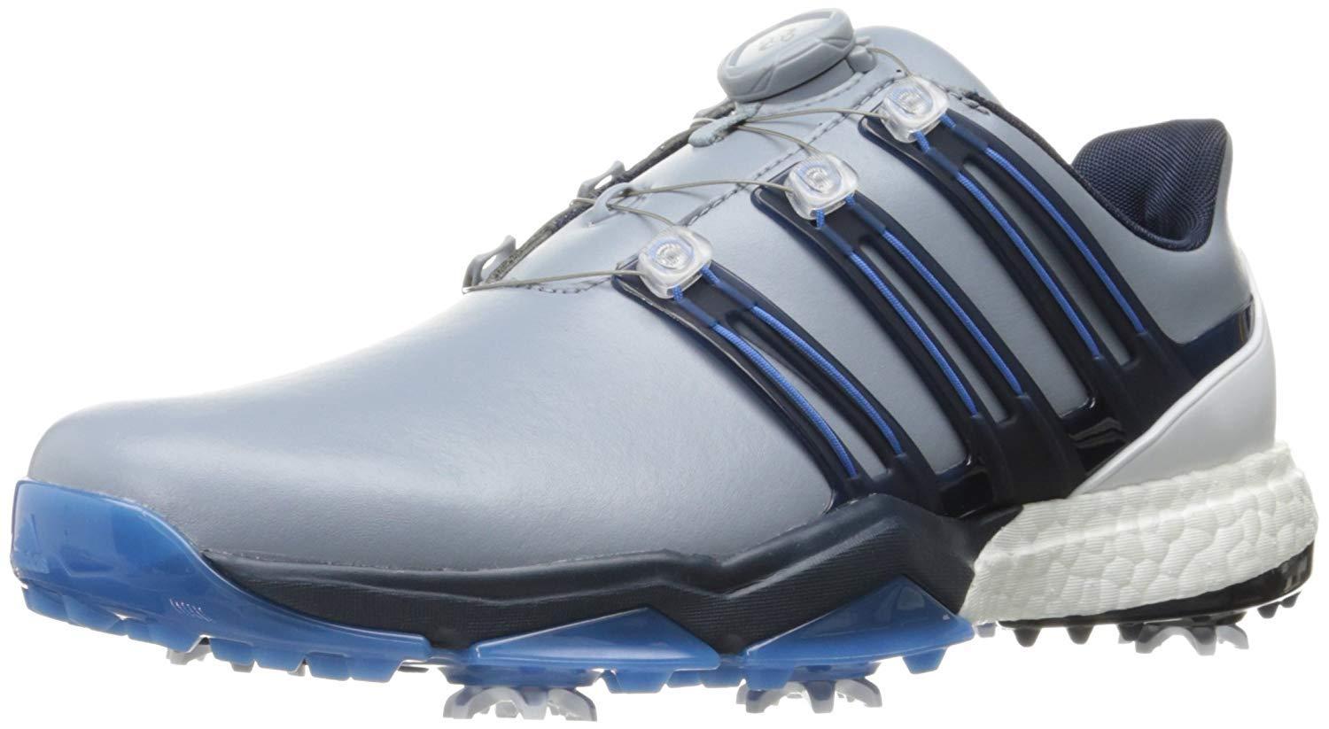 Markeret Vice Demokratisk parti adidas Leather Powerband Boa Boost Golf Shoes,grey,9 M Us in Blue for Men -  Lyst