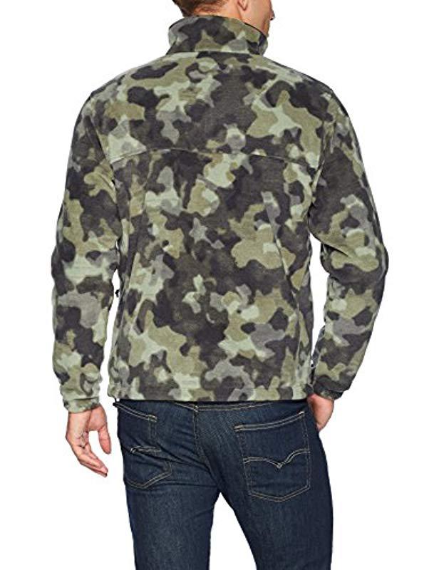 columbia steens mountain print jacket