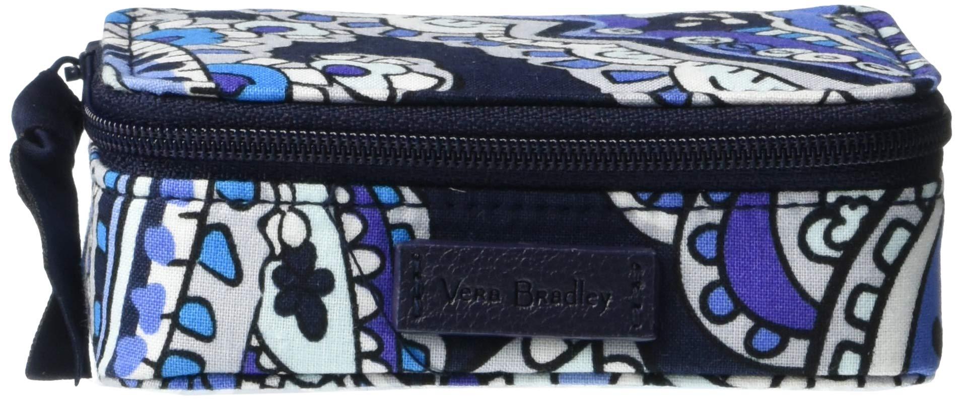 Vera Bradley Signature Cotton Travel Pill Organizer in Deep Night