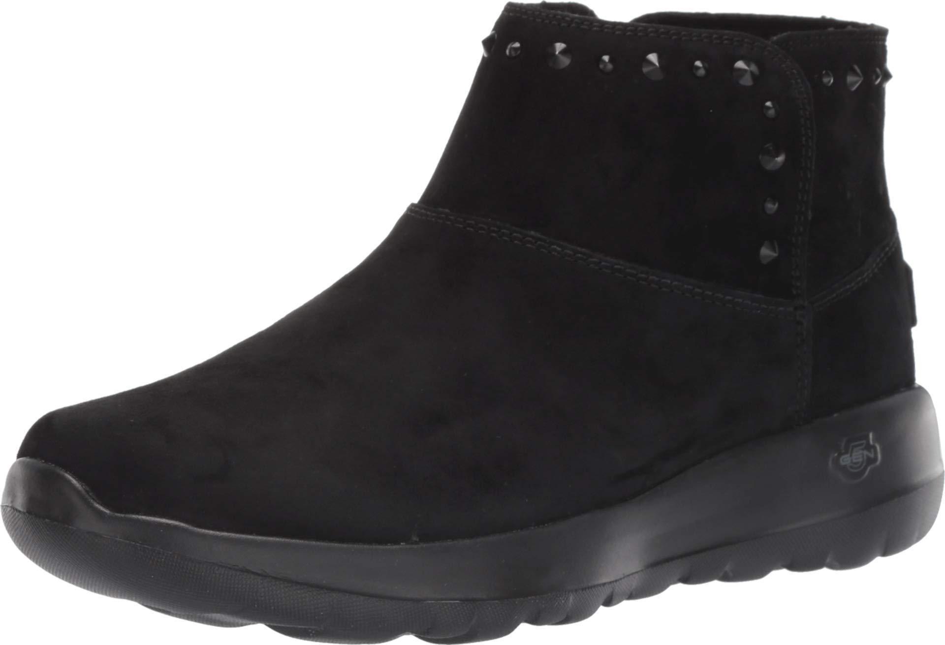 skechers black boots