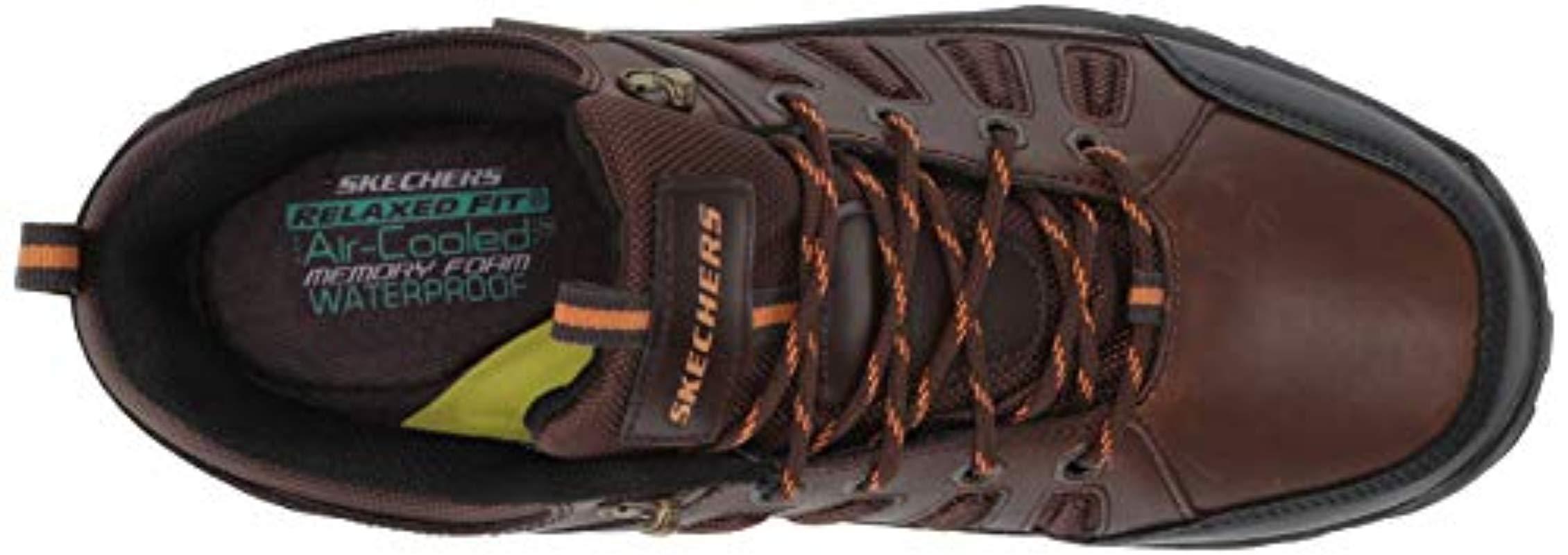 skechers waterproof walking shoes mens