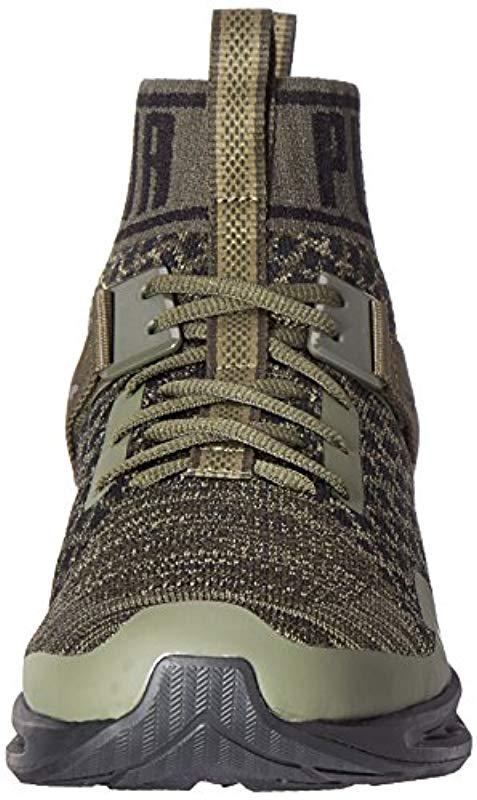 PUMA Ignite Evoknit Cross-trainer Shoe for Men | Lyst