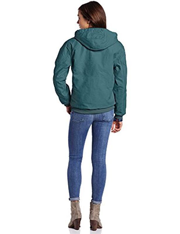 teal carhartt jacket